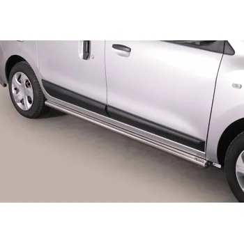 Tuning Boční ochrana DACIA Dokker Misutonida TPS/334 Leštěný nerez