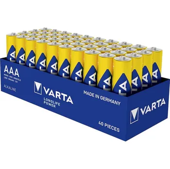 Článková baterie Varta Longlife LR03 mikrotužková baterie AAA alkalicko-manganová 1200 mAh 1.5 V 4 ks