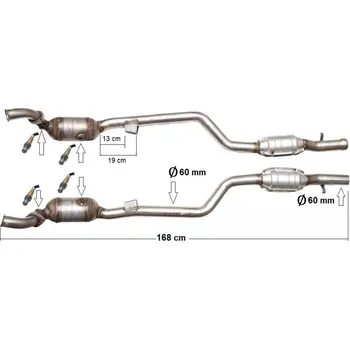Katalyzátor Katalyzátor výfuku (PR JMJ 1091643-3)