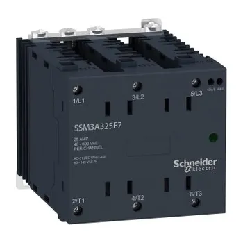 Relé SCHN SSM3A325F7 3fázové SSR 600 V AC 25 A 90-140 V AC RP 0,89kč/ks