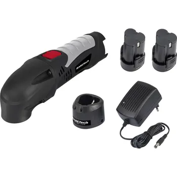 Multifunkční nůž Basetech 2189405 Multifunkční akumulátorový nástroj 10,8 v se 2 akumulátory 1,5 Ah