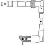 zapalovací kabel, , BREMI, 181/40