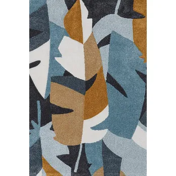 Koberec SINTELON Kusový koberec VEGAS HOME listy 160/230