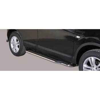 Tuning Boční nášlapy NISSAN Qashqai 2010-13 Misutonida P/265 Leštěný nerez