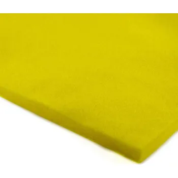 Dekorační filc 3 mm barva Žlutá