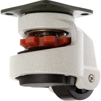 Pojezdové kolečko TOOLCRAFT TO-5137962 Polohovatelné otočné kolečko s konstrukční deskou 50 mm nosnost (max.): 250 kg