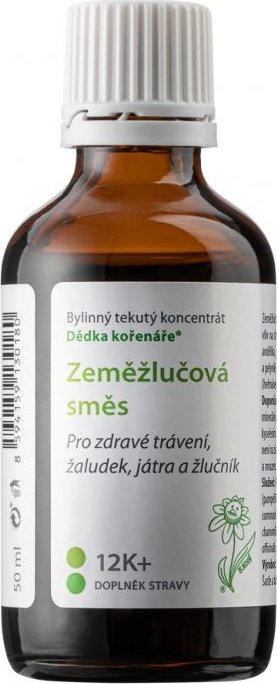 Dědek kořenář Zeměžlučová směs 50ml