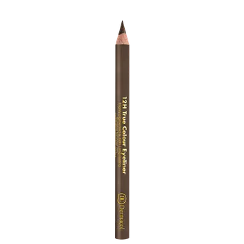Oční linky Dermacol 12H True Colour Eyeliner Odstín: č.9 Army Green 2 g
