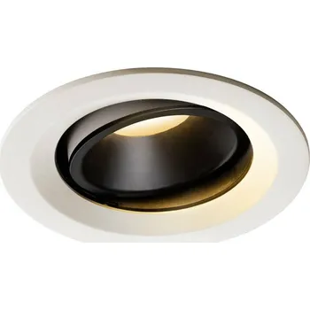 BIG WHITE NUMINOS MOVE DL M vnitřní LED zápustné stropní svítidlo bílá/černá 2700 K 20° otočné a výkyvné 1003565