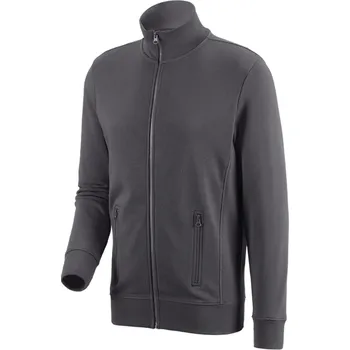 Pánská mikina e.s. Pracovní mikina na propínání velikost XL antracit Strauss Pracovní oblečení