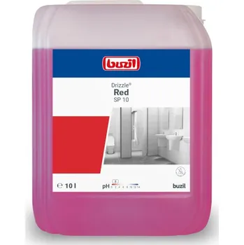 Čistič podlahy BUZIL SP 10 Drizzle Red 10 l