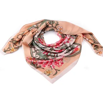 Šátek Saténový šátek 90x90 cm