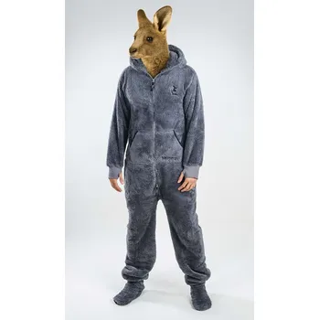 Dámský overall Dupačky teddy grey M - šedá