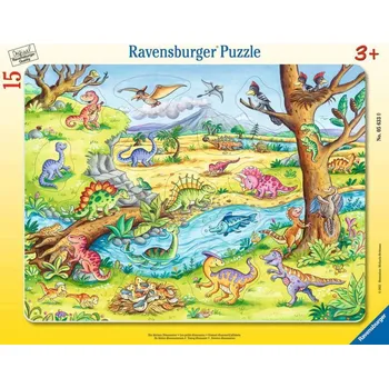 Puzzle Ravensburger Dinosauři 15 dílků