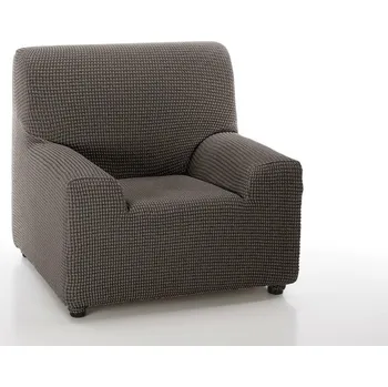 Napínací potah Potah na sedačku multielastický, dezén SADA, hnědý