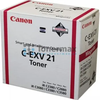 Canon C-EXV21, 0454B002 purpurový originální