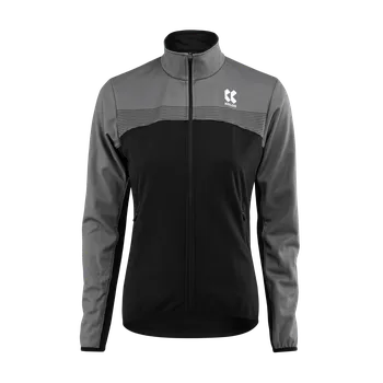Cyklistická bunda KALAS Z | Bunda FACTOR | černá | DÁMSKÁ Varianta: L