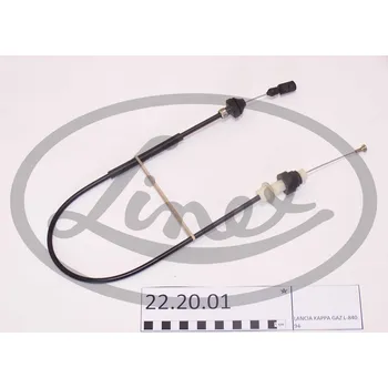 Lanko parkovací brzdy Lanko plynu, , 60603127, LINEX, 22.20.01