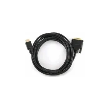 Video kabel GEMBIRD Kabel HDMI - DVI 3m (M/M, DVI-D, Single Link, zlacené kontakty, stíněný)