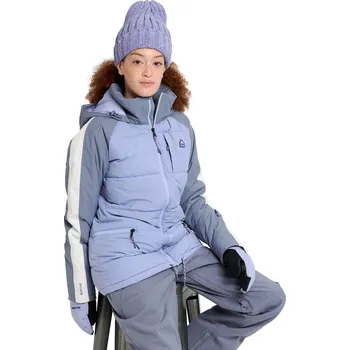 Bunda na snowboard Burton Wms Keelan foxglove/folkstone grey XS 2022 - Odesíláme do 24 hodin