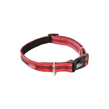 Obojek pro psa Obojek pes MOOV nastavitelný červená 20mm 36-47cmZolux