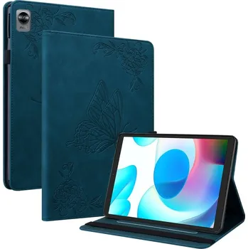 Pouzdro na tablet VSECHNONAMOBIL 43928 ART BUTTERFLY Zaklápěcí pouzdro Realme Pad Mini modré