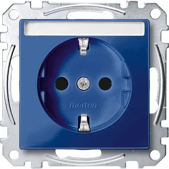 Elektrická zásuvka Merten zásuvka Systéem M modrá MEG2302-0378 1 ks