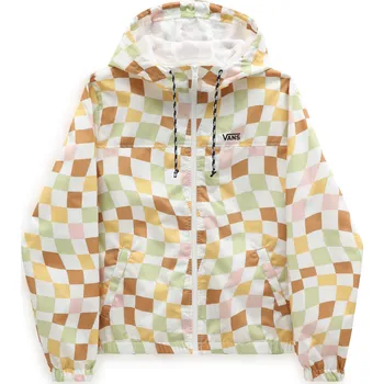 Dámská větrovka Vans KASTLE CHECK ME PRINT JACKET Dámská bunda US L VN00073VOC21