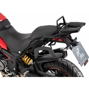 Zavazadlo na motocykl Nosič horního kufru Hepco Becker Alurack černý pro Ducati Multistrada 950/S (2017-)