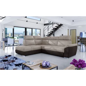 Pohovka Nábytek PEGAS s.r.o. Rohová sedací souprava LORETO, Monolith 09/Monolith 29, Levá