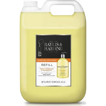 Mýdlo Baylis & Harding Mandarinka & Grapefruit Náplň do tekutého mýdla, 5 l