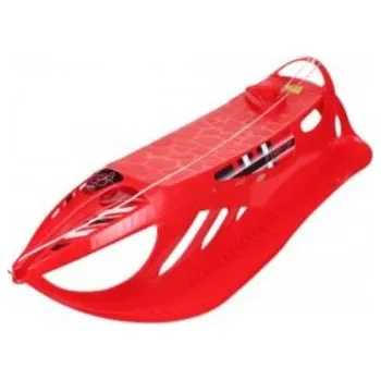 Boby Firecom plastové sáňky červená, varianta 24193