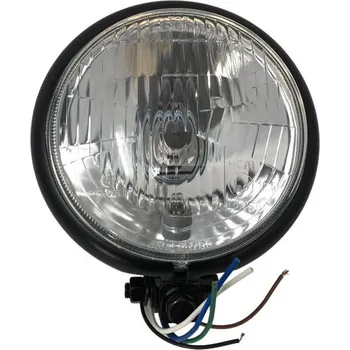 Osvětlení pro motocykl Hlavní světlo BATES barva: černá