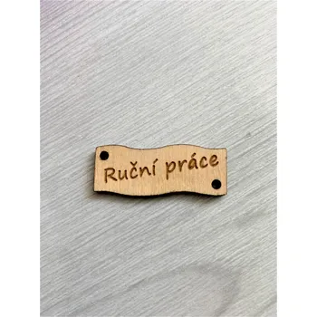 Nástroj na niť a příze Dřevěná dekorace - ruční práce 2,5 cm x 1 cm