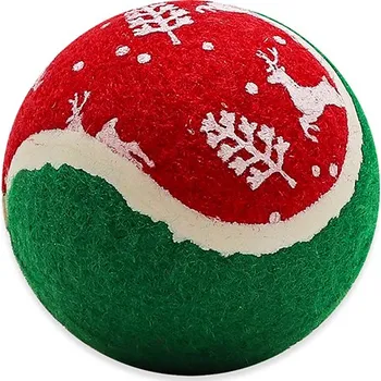 Hračka pro psa Akinu VÁNOCE Tenisový míček hračka pro psy 6,5 cm MIX
