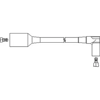 Zapalovací kabel zapalovací kabel, , BREMI, 6A11E52
