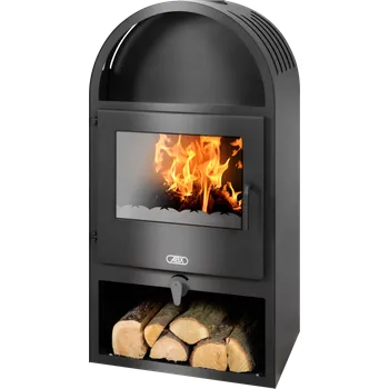 Krbová kamna ABX, spol. s.r.o. ABX Viking I černý korpus, opláštění černý plech