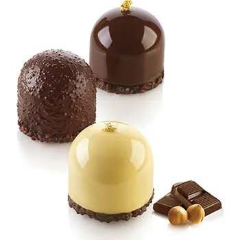 Forma na pečení SILIKOMART SILIKONOVÁ FORMA NA DEZERTY - DOME 125 ml