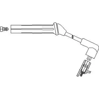 Zapalovací kabel zapalovací kabel, , 9146929, BREMI, 701/32