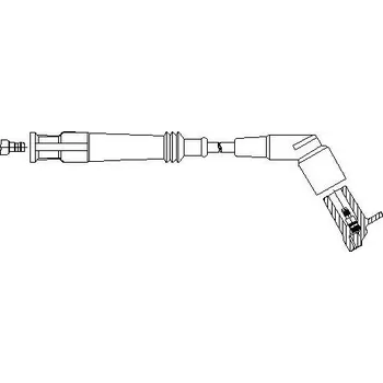 Zapalovací kabel zapalovací kabel, , 1247365, BREMI, 137/37