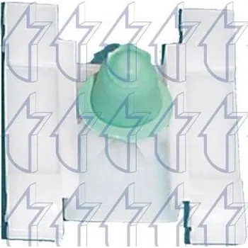 Příslušenství karosérie sponky,uchytky,koliky čalounění ROMIX 1H0853585, 1H0853585, ECAR, RX12619