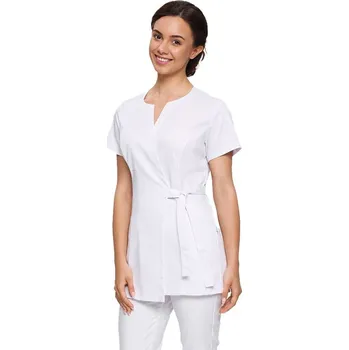 Zdravotnický oděv Dámská blůza se zavazováním na boku, bílá, vel. 50/52