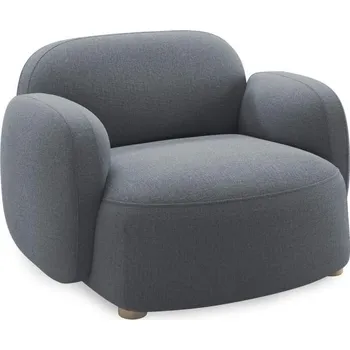 Křeslo Northern Křeslo s područkami Gem, Brusvik 94 grey blue