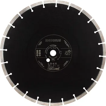 Řezný kotouč Rhodius 303836 | Diamantový řezný kotouč LD45 kovaný segment 350x11,0x3,0x20,00 mm