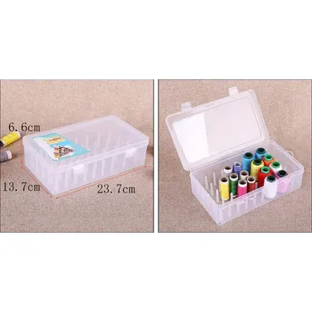 Úložný box plastový box na nitě 42ks