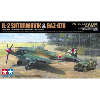 Modelářství IL-2 & GAZ-67B (Tamiya 1:48)