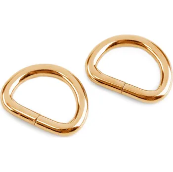 Kabelka Polokroužek šíře 20 mm růžové zlato