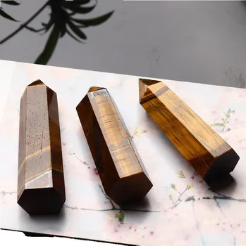 Tygří oko, krystal, obelisk, dekorativní (Krystal, Tygří oko (dekorativní))