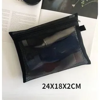 Kosmetická taška Průhledná cestovní kosmetická taška - L