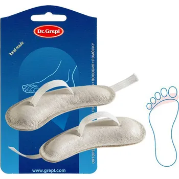 Vložka do bot Podpora prstů Dr. Grepl useň 1 pár - béžová, 25-35